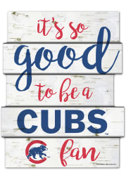 Chicago Cubs birch Sign