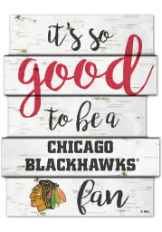 Chicago Blackhawks birch Sign