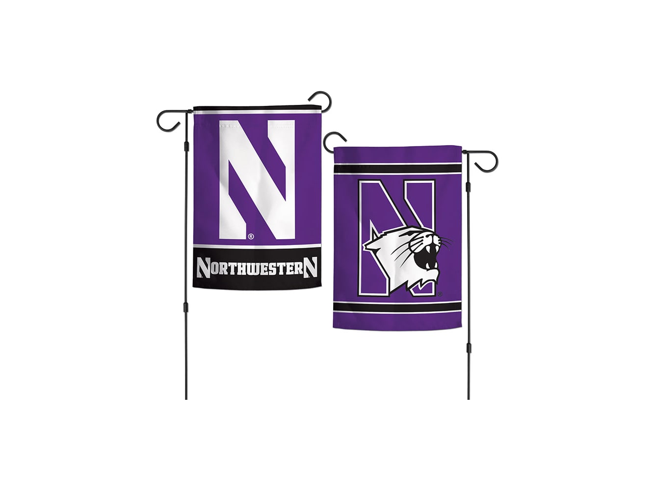 Northwestern Wildcats Banner Pennant String Flags – 8 Ft String With Felt Banners For Indoor/Outdoor Decor