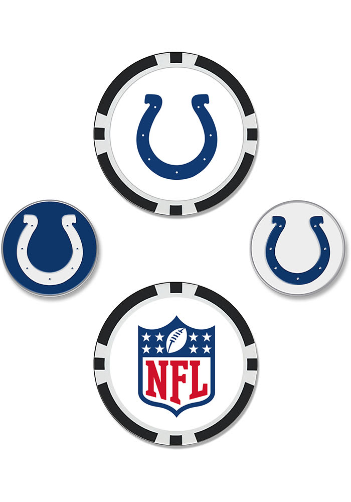 Indianapolis Colts 4 Pack Set Golf Ball Marker