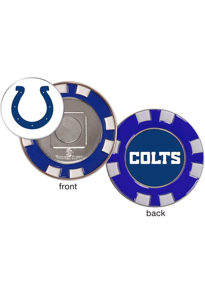 Indianapolis Colts Poker Chip Golf Ball Marker