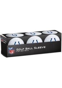 Indianapolis Colts 3 Pack Logo Golf Balls
