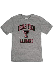 Texas Tech Red Raiders Grey Alumni Triblend Short Sleeve Fashion T Shirt