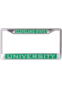 Cleveland State Vikings Printed Metallic License Frame