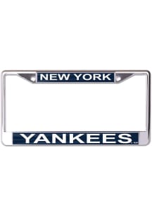 New York Yankees Printed Metallic License Frame