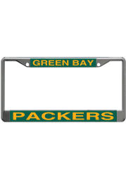 Green Bay Packers Printed Metallic License Frame
