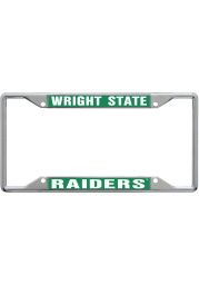 Wright State Raiders Printed Metallic License Frame