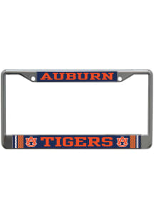 Auburn Tigers Printed Metallic License Frame