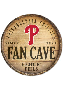 Philadelphia Phillies round fan cave Sign