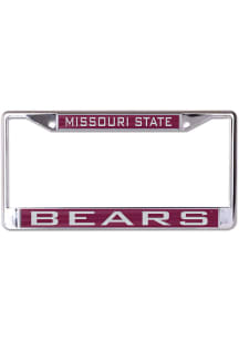 Missouri State Bears Metallic Inlaid License Frame