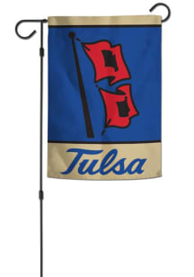 Tulsa Golden Hurricane 2 Sided 12.5 X 18 inch Garden Flag
