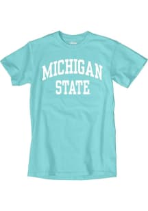 Michigan State Spartans Blue Classic Arch Short Sleeve T Shirt