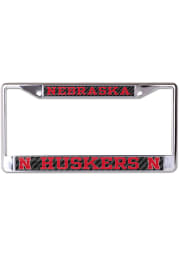 Nebraska Cornhuskers Carbon Fiber License Frame