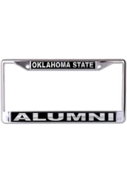 Oklahoma State Cowboys Black and Silver Alumni License Frame