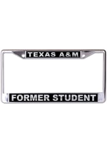 Texas A&amp;M Aggies Black and Silver Former Student License Frame