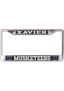 Xavier Musketeers Carbon Fiber License Frame