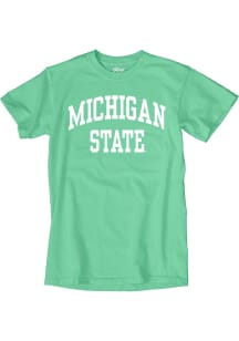 Michigan State Spartans Green Classic Arch Short Sleeve T Shirt