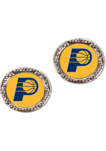 Indiana Pacers Hammered Post Womens Earrings