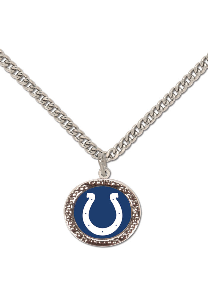 Indianapolis Colts Hammered Womens Necklace