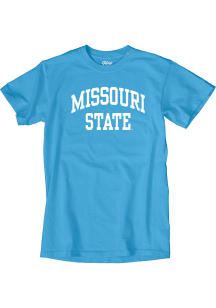 Missouri State Bears Blue Classic Arch Short Sleeve T Shirt