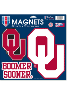 Oklahoma Sooners 3 Pack Magnet