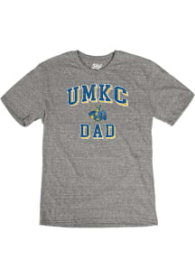 UMKC Roos Grey Dad Number One Short Sleeve Fashion T Shirt