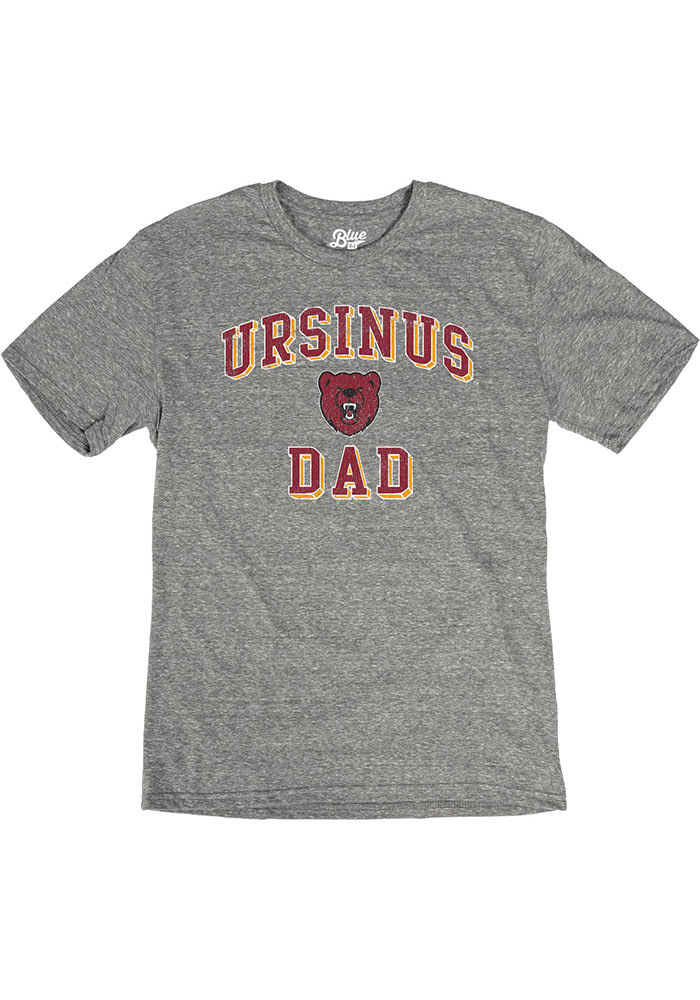 Ursinus Bears Grey Dad Number One Short Sleeve Fashion T Shirt
