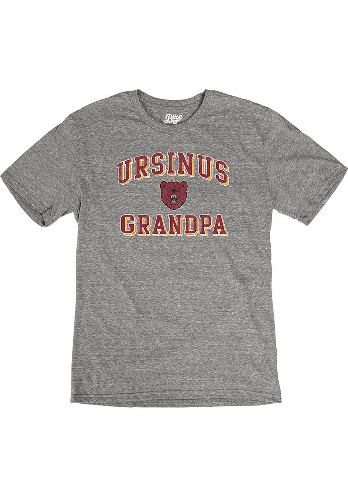 Ursinus Bears Grey Grandpa Number One Short Sleeve Fashion T Shirt