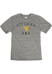 West Virginia Mountaineers Grey Dad Number One Short Sleeve Fashion T Shirt