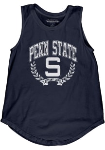 Penn State Nittany Lions Womens Navy Blue Muscle Tank Top