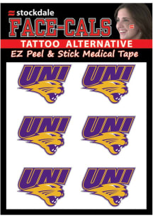 Northern Iowa Panthers 6 Pack Tattoo
