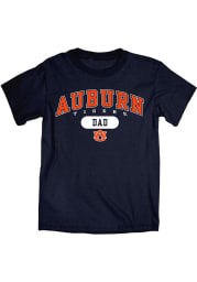 Auburn Tigers Navy Blue Dad Pill Short Sleeve T Shirt