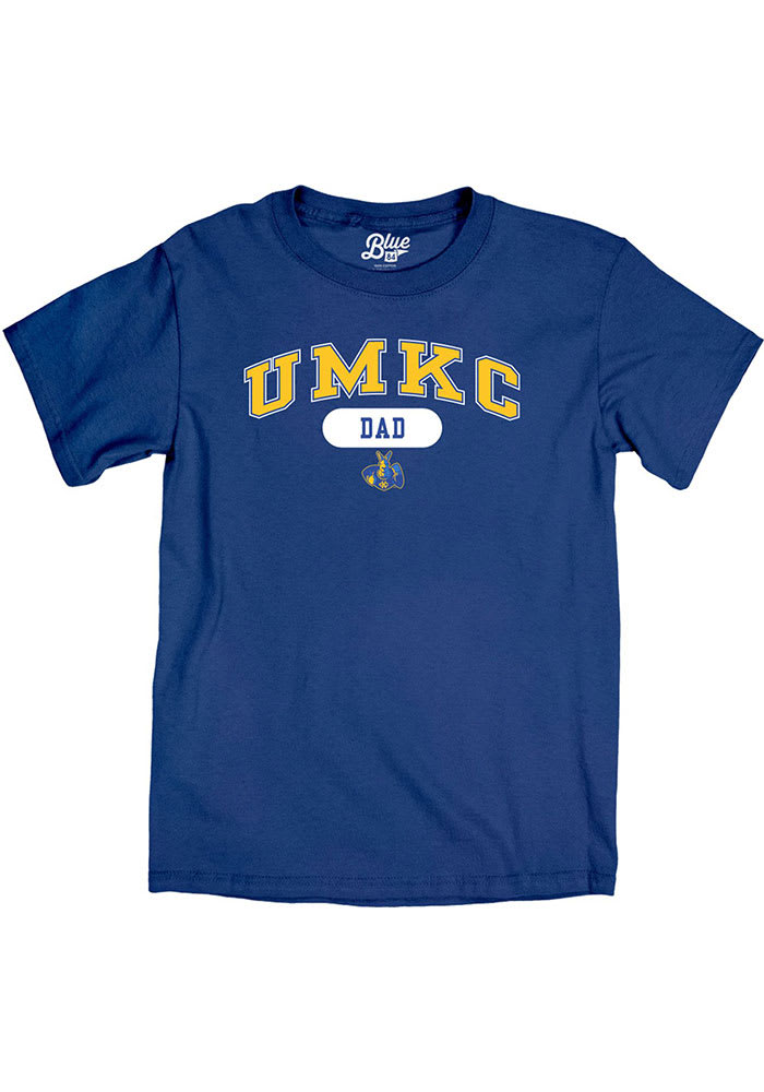 UMKC Roos Blue Dad Pill Short Sleeve T Shirt
