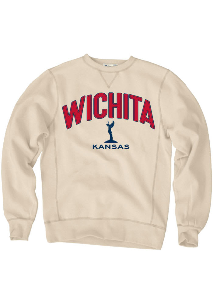 Wichita Mens Tan Keeper Long Sleeve Crew Sweatshirt