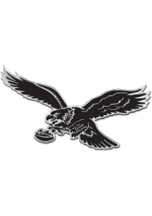 Philadelphia Eagles Retro Car Emblem - Silver