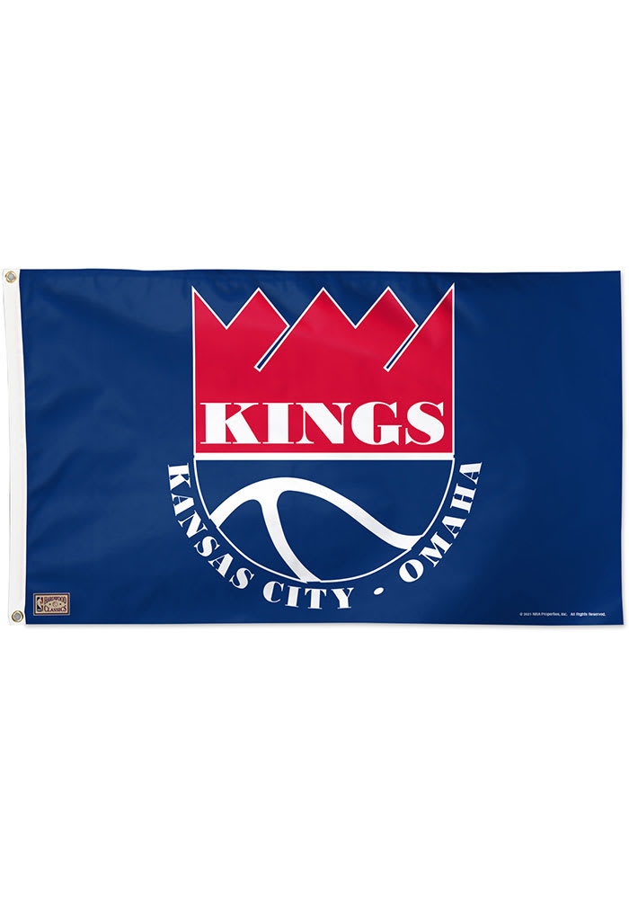 Kansas City Royals House Divided 3x5 ft Blue Silk Screen Grommet Flag
