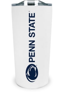 Penn State Nittany Lions Team Logo 18oz Soft Touch Stainless Steel Tumbler - White