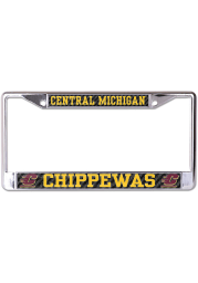 Central Michigan Chippewas Carbon License Frame