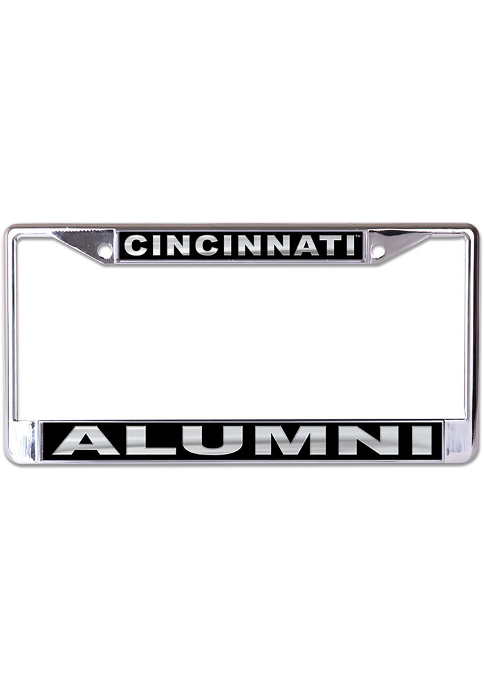 Cincinnati Bearcats Black and Silver Alumni License Frame