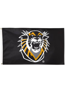 Fort Hays State Tigers 3x5 ft Black Silk Screen Grommet Flag