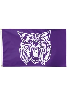 K-State Wildcats 3x5 ft Purple Silk Screen Grommet Flag