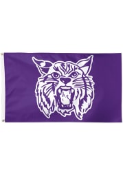 K-State Wildcats 3x5 ft Purple Silk Screen Grommet Flag