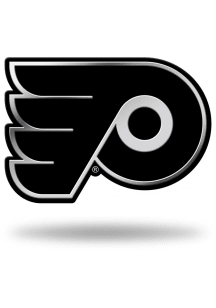 Philadelphia Flyers Plastic Molded Car Emblem - Silver