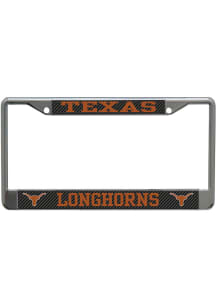 Texas Longhorns Carbon Fiber License Frame