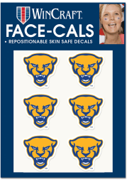Pitt Panthers Mascot 6 Pack Tattoo