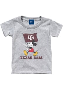 Texas A&amp;M Aggies Toddler Red Mickey Flag Waver Short Sleeve T-Shirt