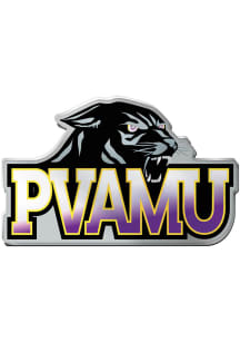 Prairie View A&amp;M Panthers Acrylic Car Emblem - Purple