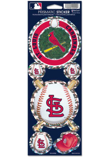 St Louis Cardinals Prismatic Stickers