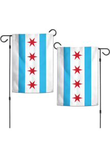 Chicago 12x18 Garden Flag