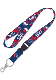 Chicago Cubs Tie Dye Lanyard